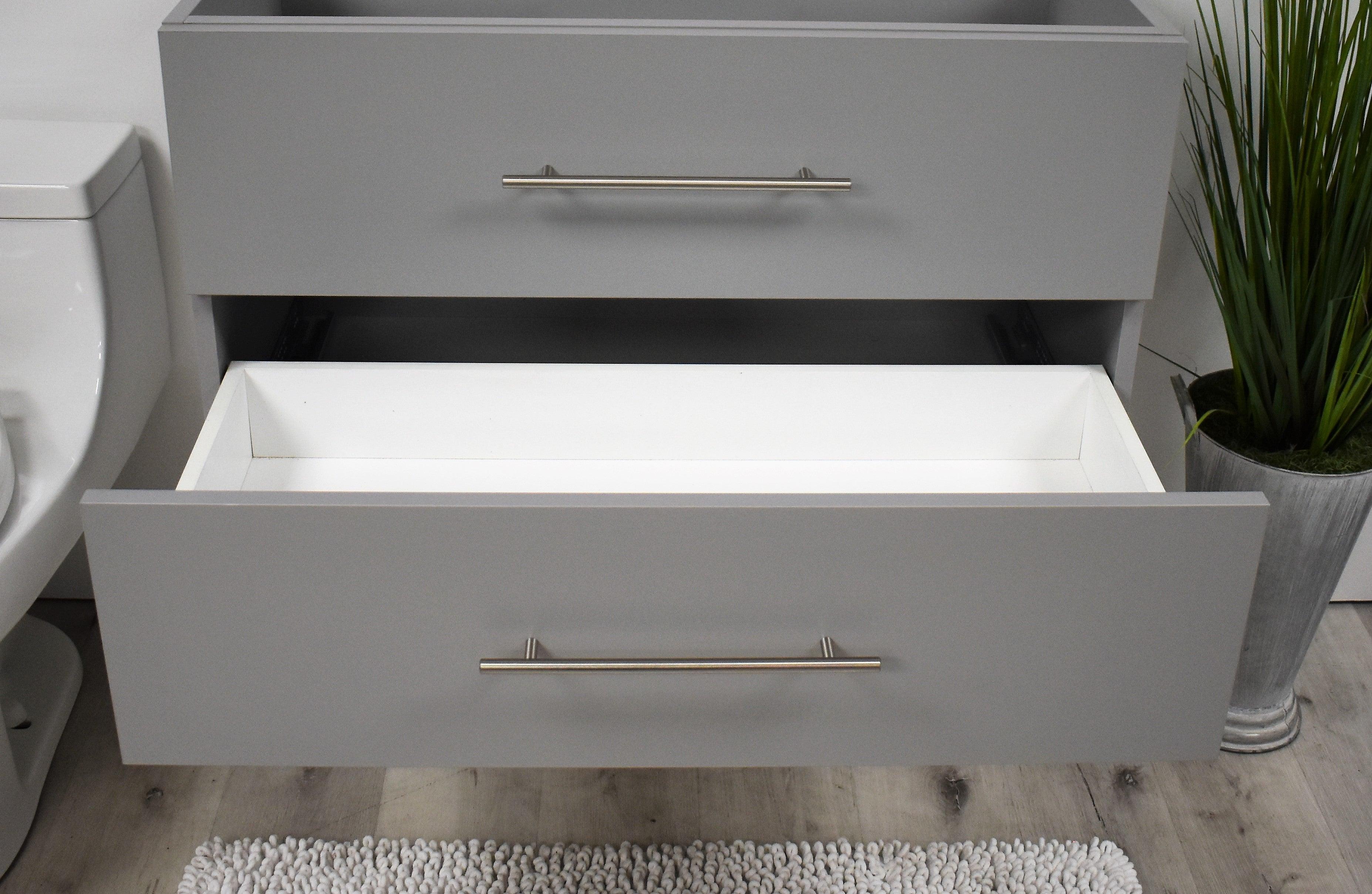 Volpa USA Napa 36" Modern Wall-Mounted Floating Bath Vanity MTD-3336-1