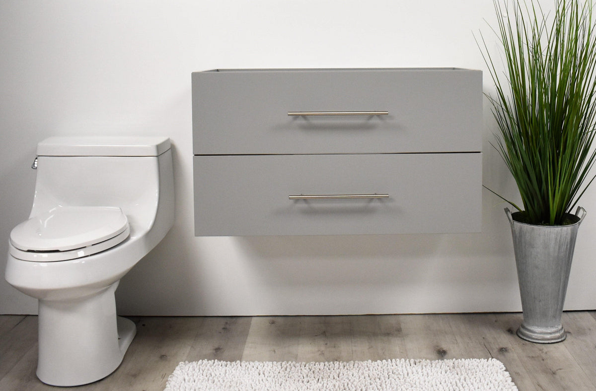 Napa 36" Cabinet only Grey MTD-3336G-0front