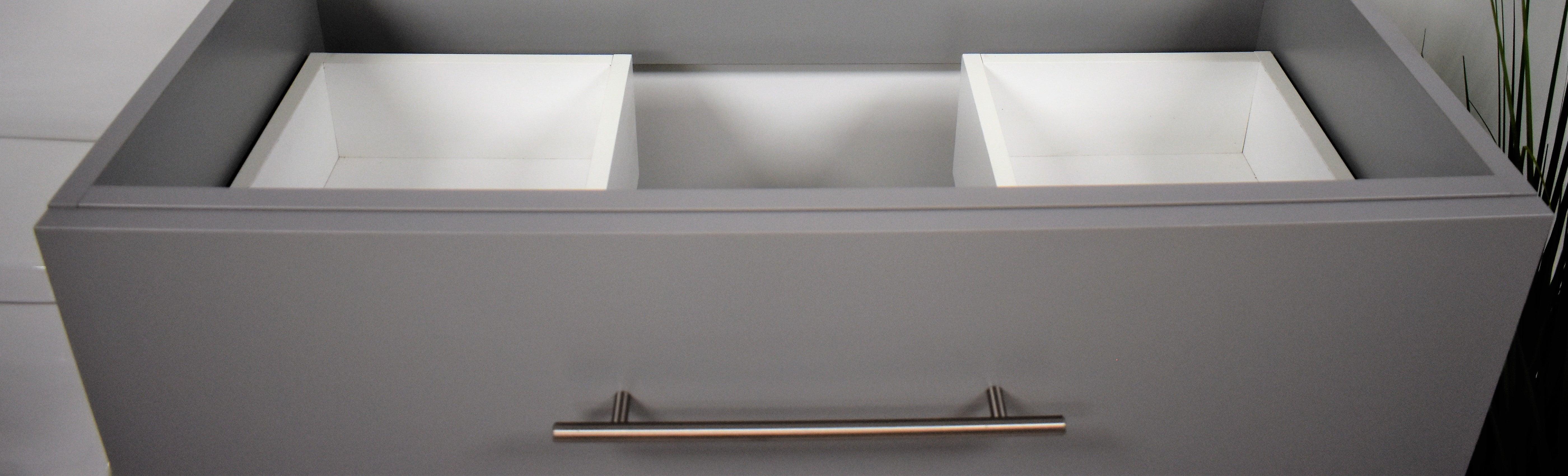 Napa 36" Cabinet only Grey MTD-3336G-0topdrawer