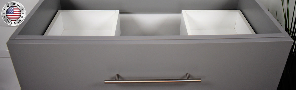 Napa 36" Cabinet only Grey MTD-3336G-0topdrawerMIU