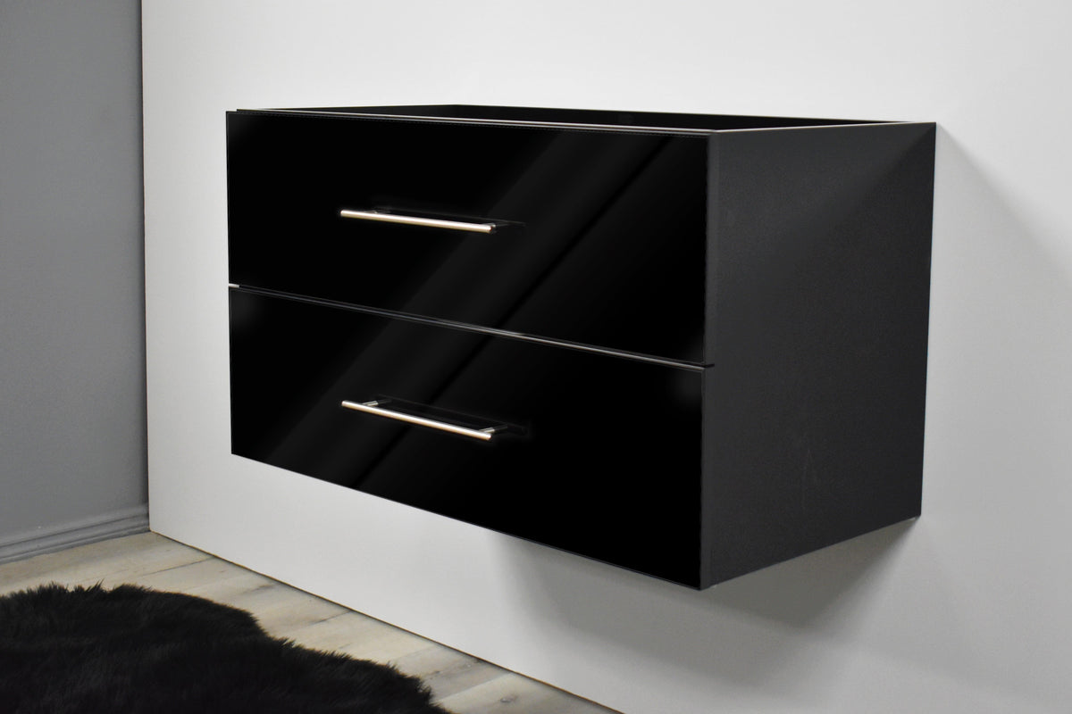 Napa 36" Cabinet only Glossy Black MTD-3336GB-0angle