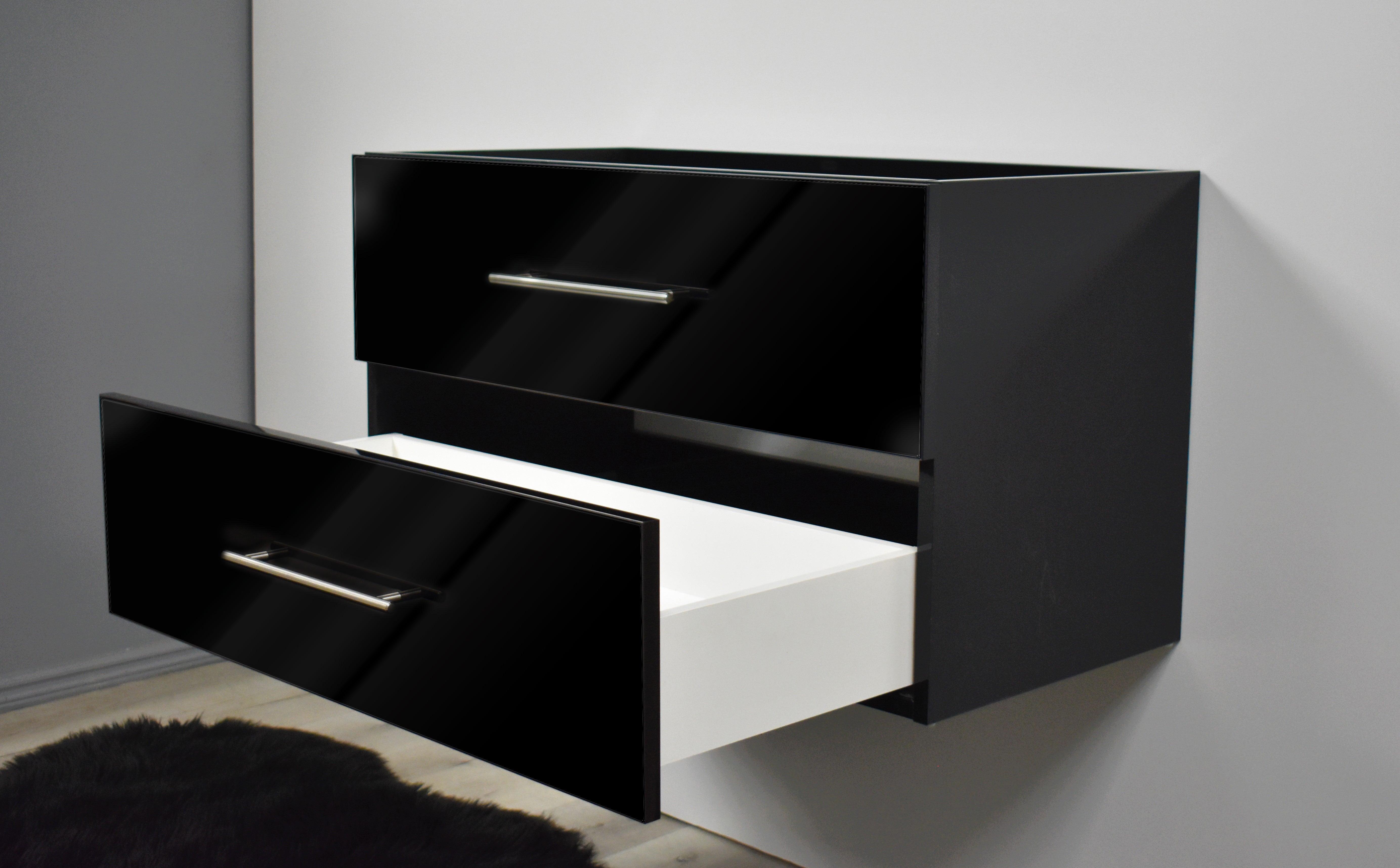 Volpa USA Napa 36" Modern Wall-Mounted Floating Bath Vanity MTD-3336-1