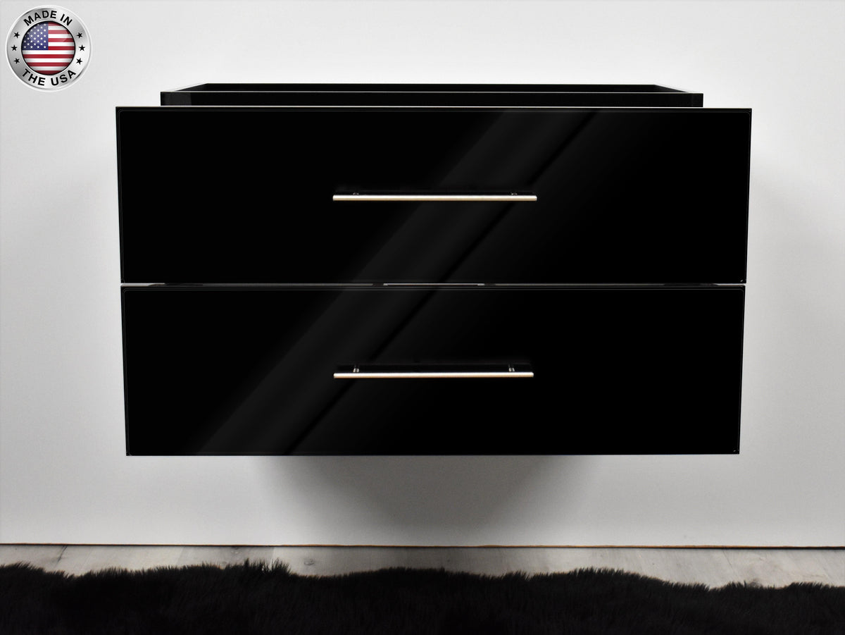 Napa 36" Cabinet only Glossy Black MTD-3336GB-0bothopenMIU