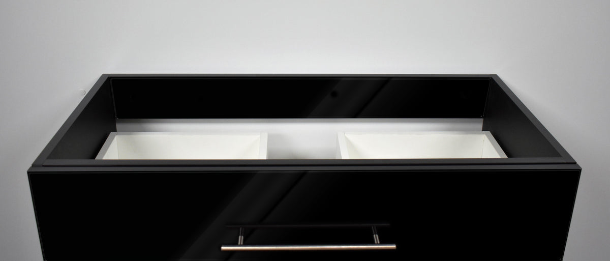 Napa 36" Cabinet only Glossy Black MTD-3336GB-0topdrawer