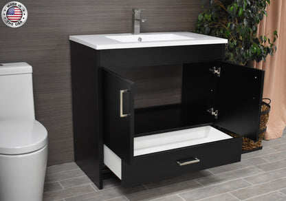 Volpa USA Rio 36" Modern Bathroom Vanity MTD-336-3