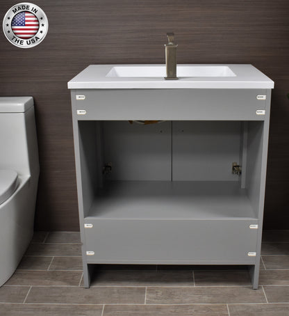 Volpa USA Rio 36" Modern Bathroom Vanity MTD-336-3