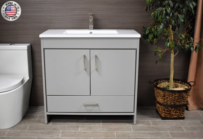 Volpa USA Rio 36" Modern Bathroom Vanity MTD-336-3