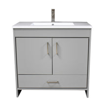 Load image into Gallery viewer,  Rio 36&quot; Vanity Grey MTD-336G-3white