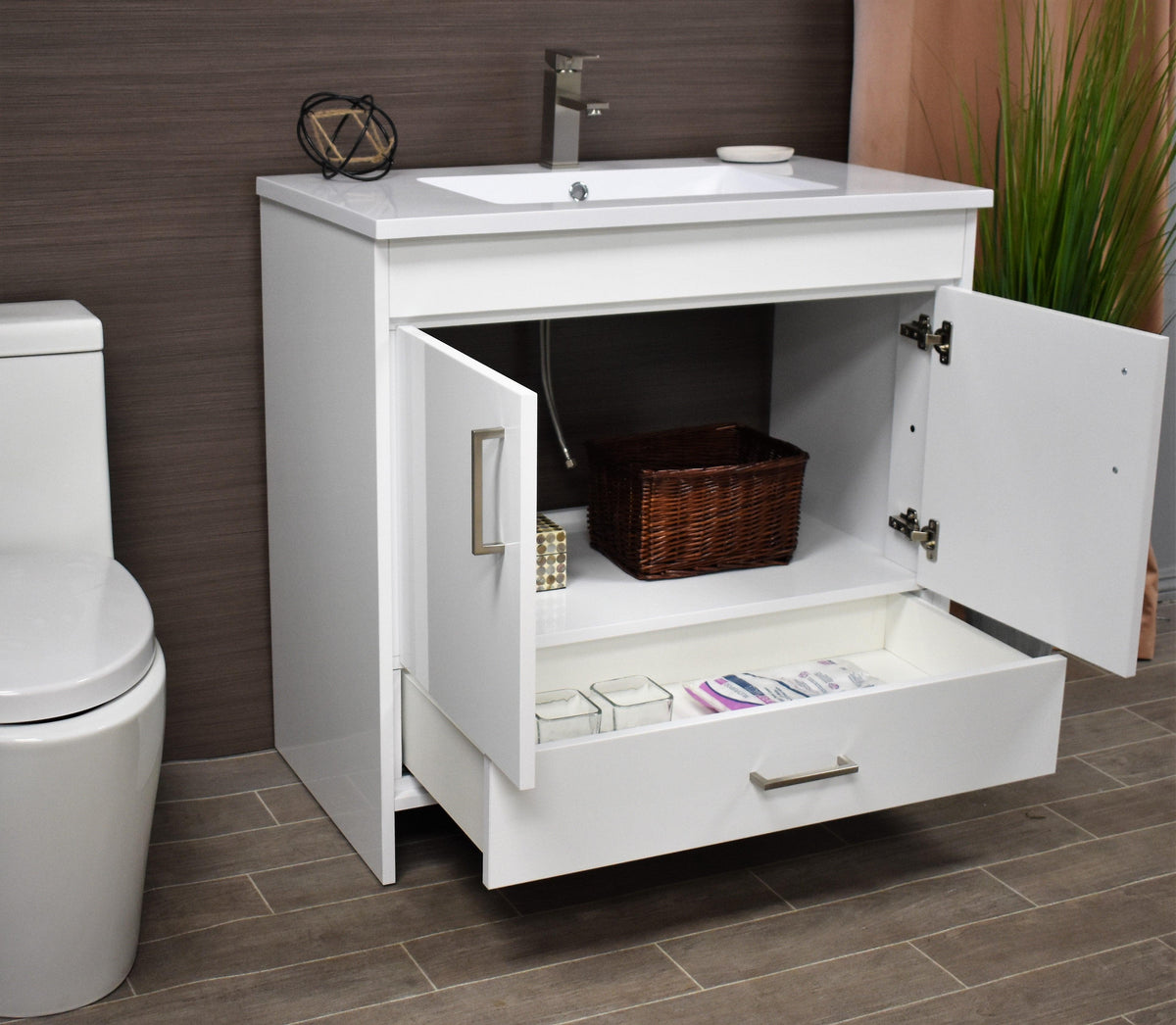  Rio 36" Vanity White MTD-336W-3angleopenstaged