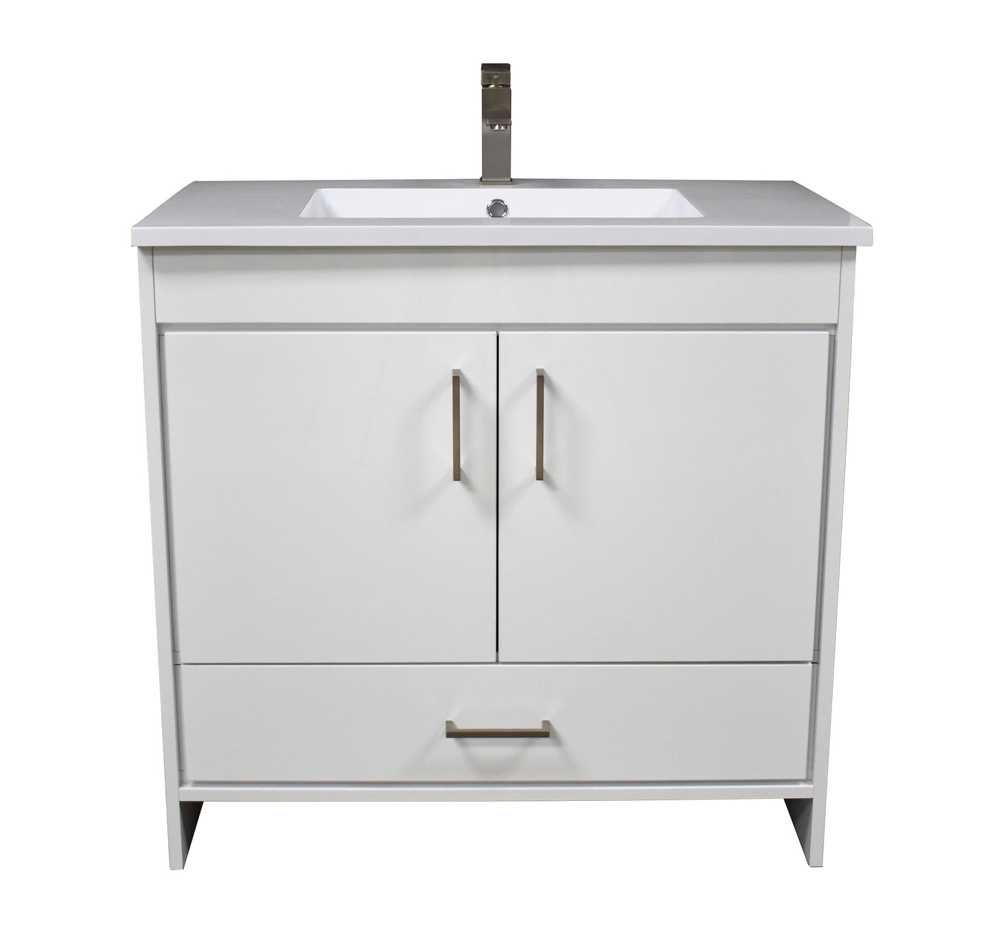  Rio 36" Vanity White MTD-336W-3front1