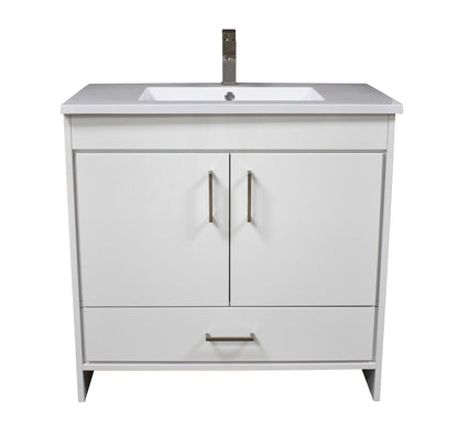  Rio 36" Vanity White MTD-336W-3front1