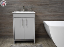 Load image into Gallery viewer, Volpa USA Villa 24&quot; Modern Bathroom Vanity MTD-3424-14