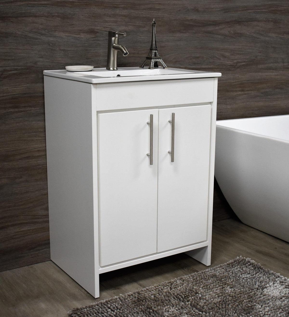 Villa 24" Vanity White MTD-3424W-14anglestaged