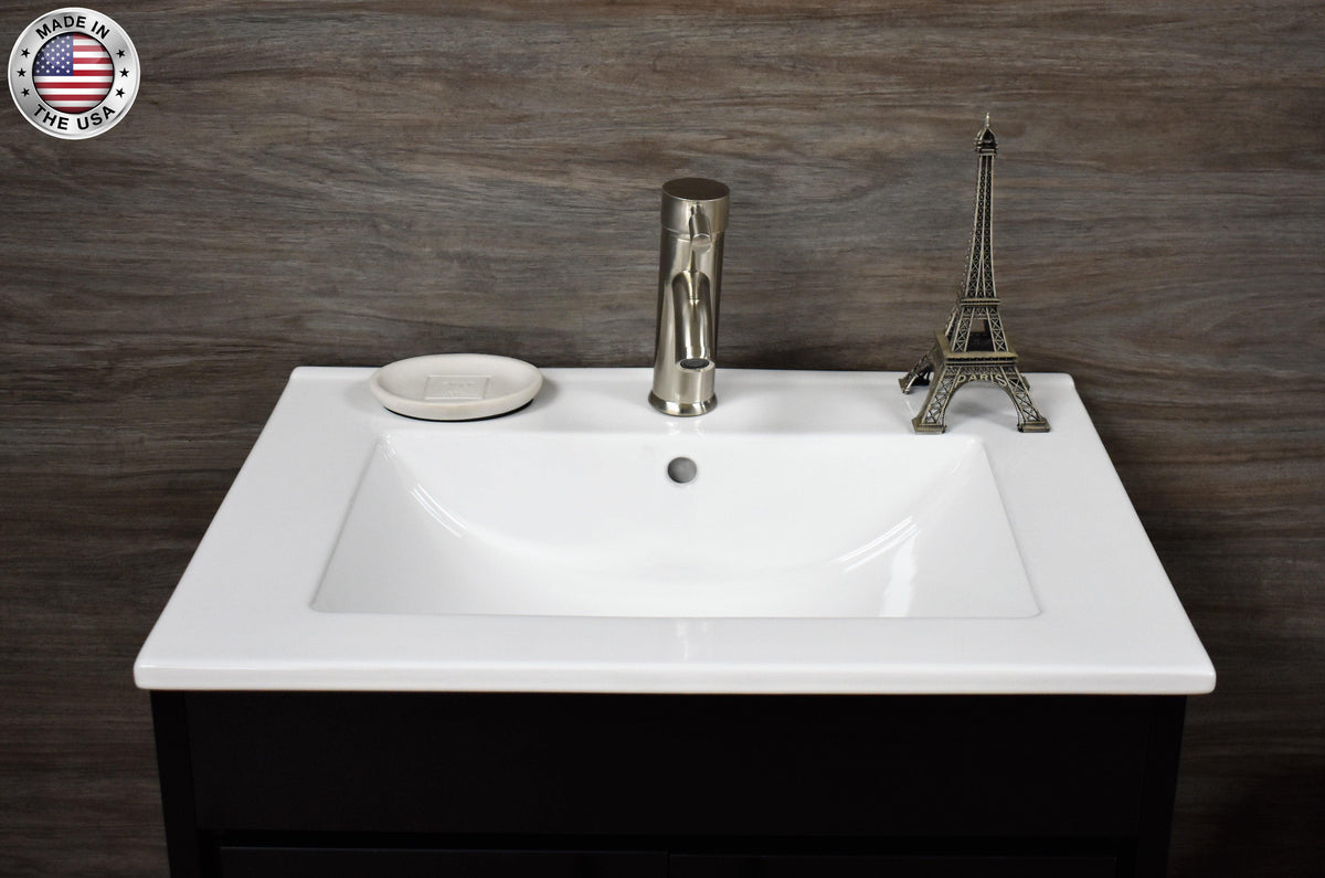  Villa 30" Black Vanity MTD-3430BK-14counterstagedMIU