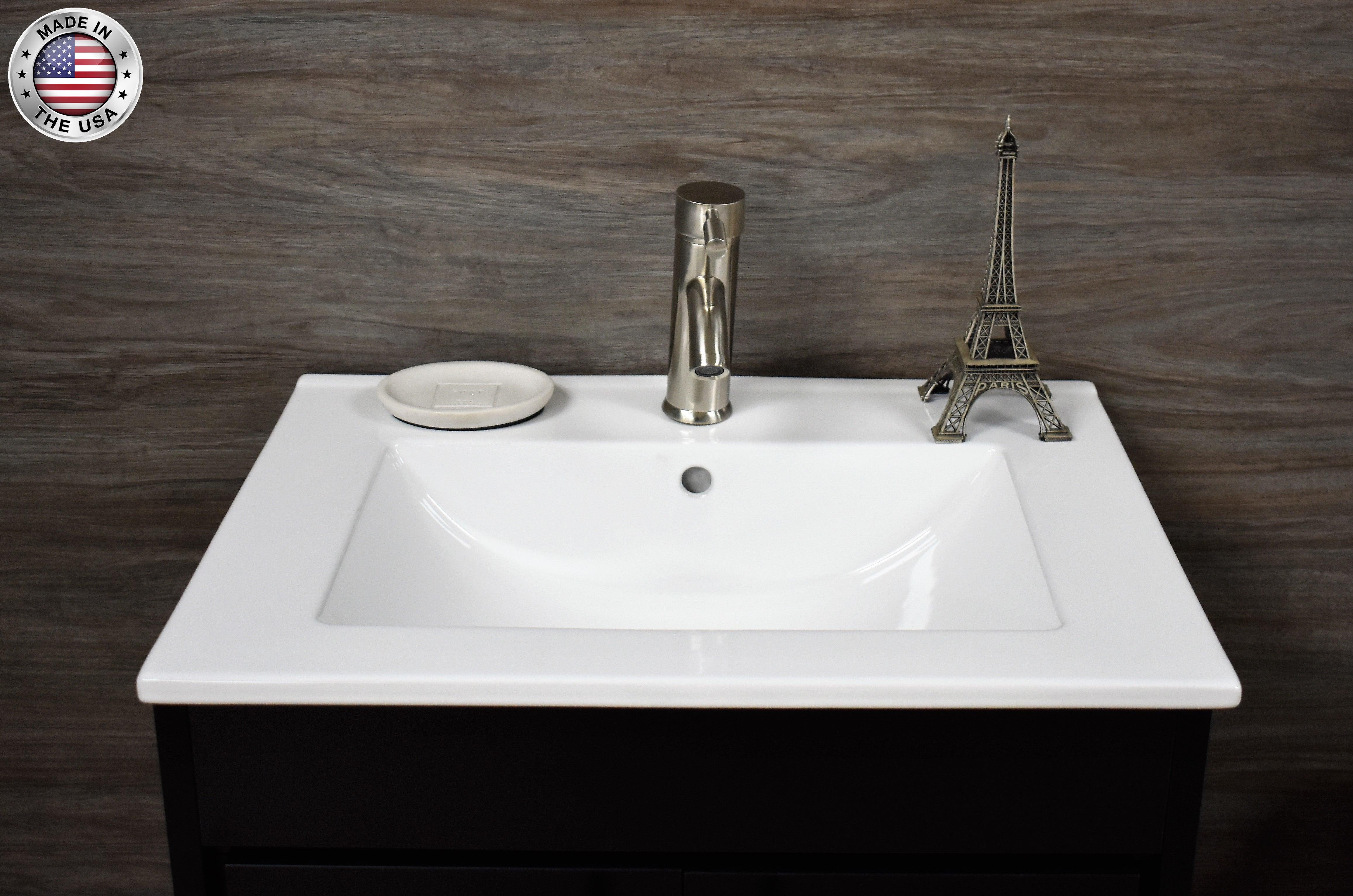  Villa 30" Black Vanity MTD-3430BK-14counterstagedMIU