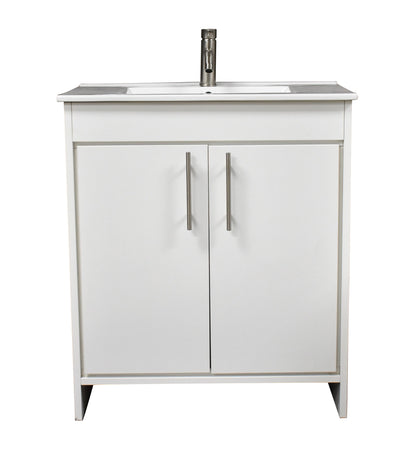 Villa 24" Vanity White MTD-3430W-14front