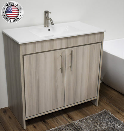 Villa 36" Modern Ash Grey Vanity MTD-3436AG-14_AngleClosedMIU