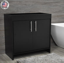Load image into Gallery viewer, Villa 36&quot; Cabinet only Black  MTD-3436BK-0angleMIU