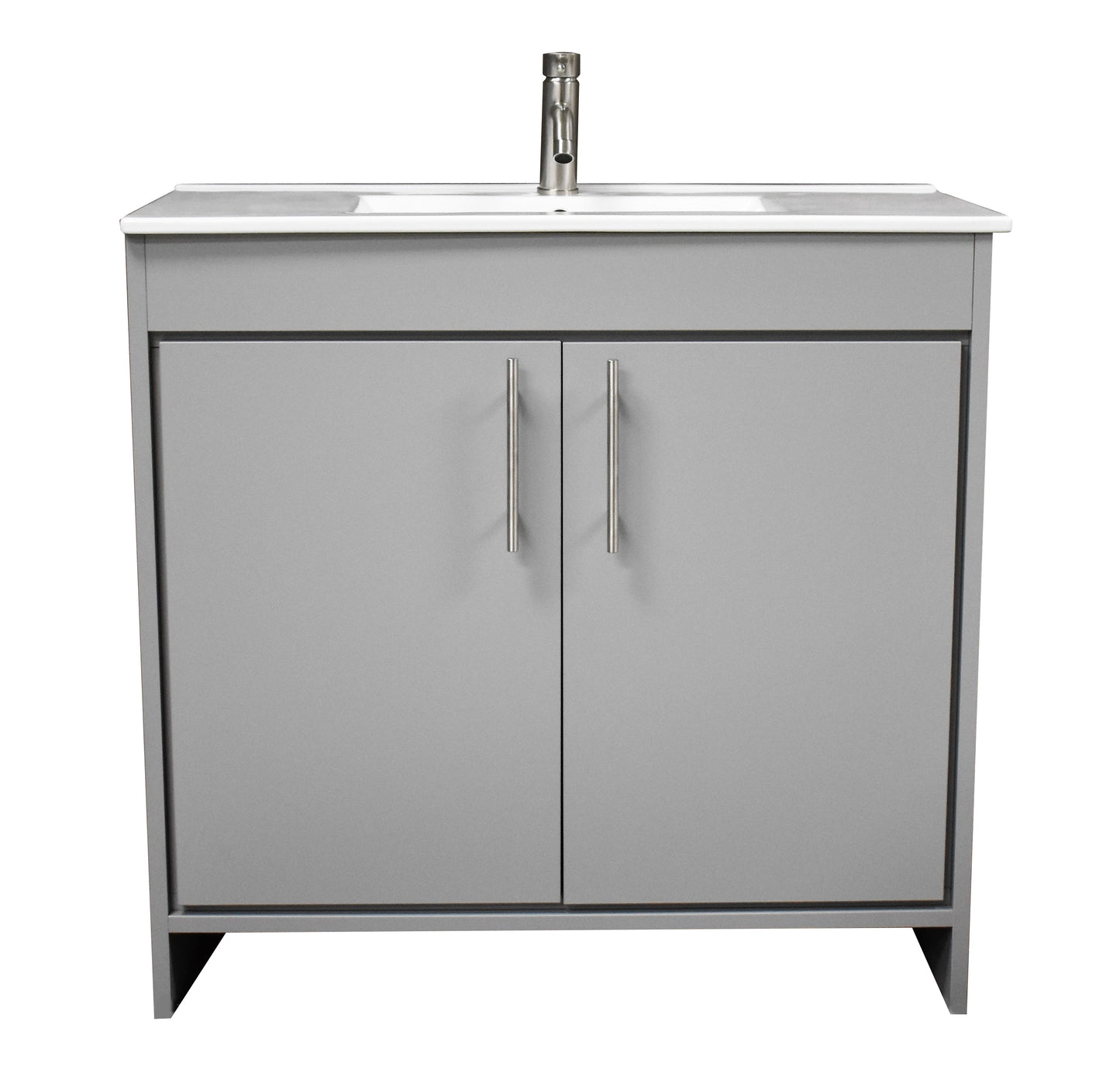 Villa 36" Modern Grey Vanity MTD-3436G-14frontMIU1