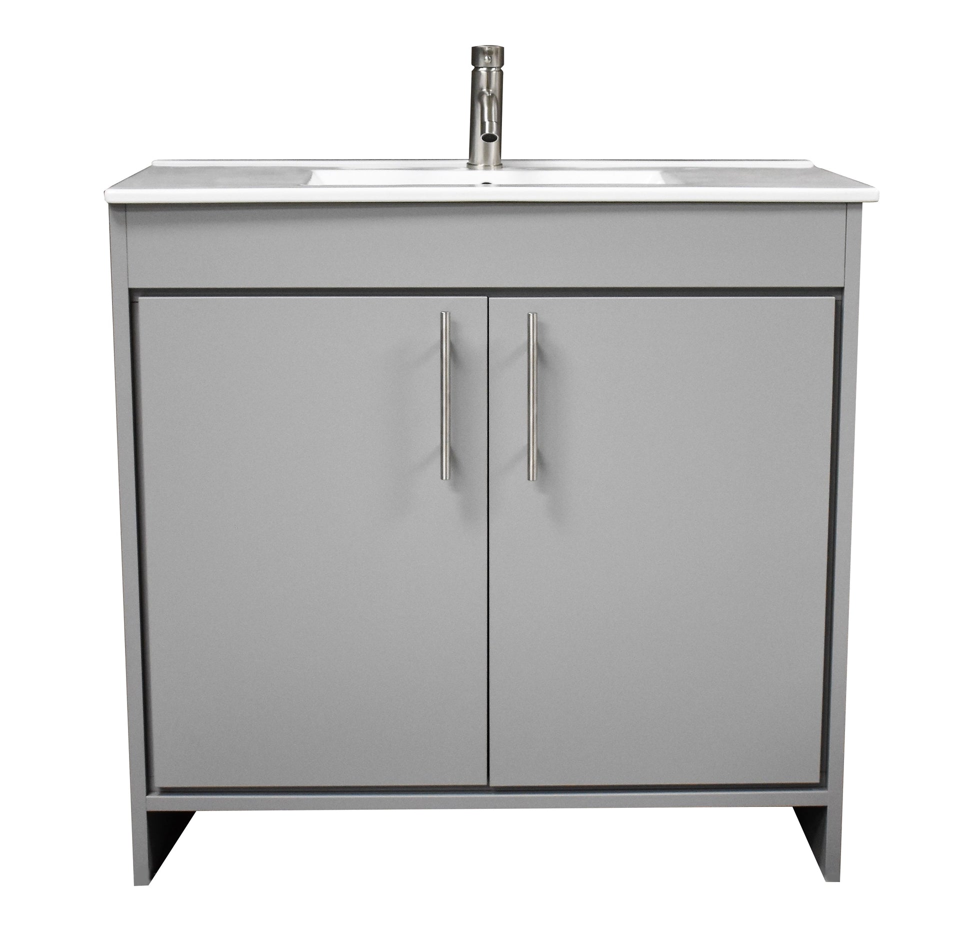 Villa 36" Modern Grey Vanity MTD-3436G-14frontMIU1