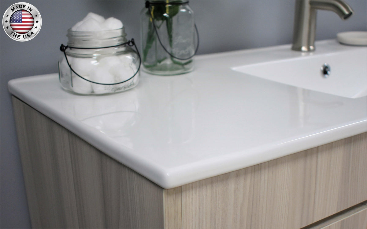 Volpa USA Villa 48" Modern Bathroom Vanity Ash Grey MTD-3448AG-14 ccMIU