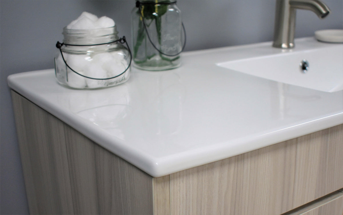Volpa USA Villa 48" Modern Bathroom Vanity Ash Grey MTD-3448AG-14 CC