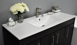 Volpa USA Villa 48" Modern Bathroom Vanity Black Ash MTD-3448BA-14 CO