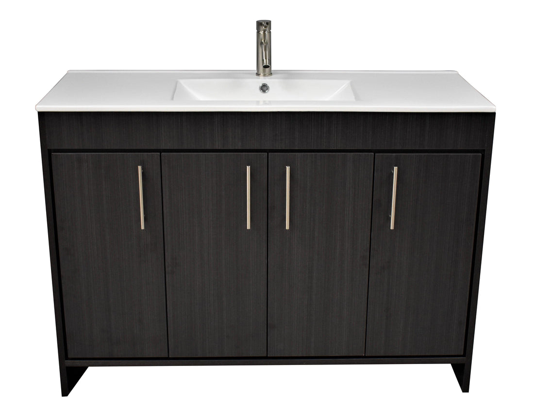 Volpa USA Villa 48" Modern Bathroom Vanity Ash Grey MTD-3448AG-14