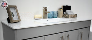 Volpa USA Villa 48" Modern Bathroom Vanity Grey MTD-3448G-14 CDMIU