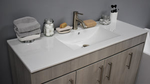 Volpa USA Villa 48" Modern Bathroom Vanity Weathered Grey MTD-3448WG-14 CO
