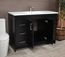 Load image into Gallery viewer,  Rio 48&quot; Vanity Black MTD-348BK-3anglesemiopen1