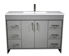 Load image into Gallery viewer,  Rio 48&quot; Vanity Grey MTD-348G-3white