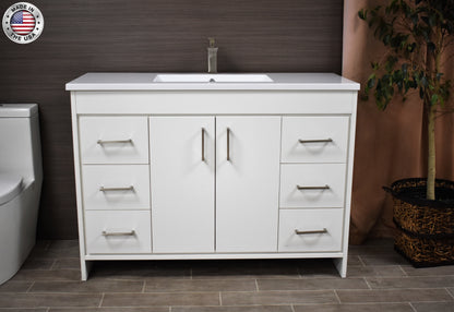 Volpa USA Rio 60" Modern Bathroom Single Sink Vanity MTD-360S-3