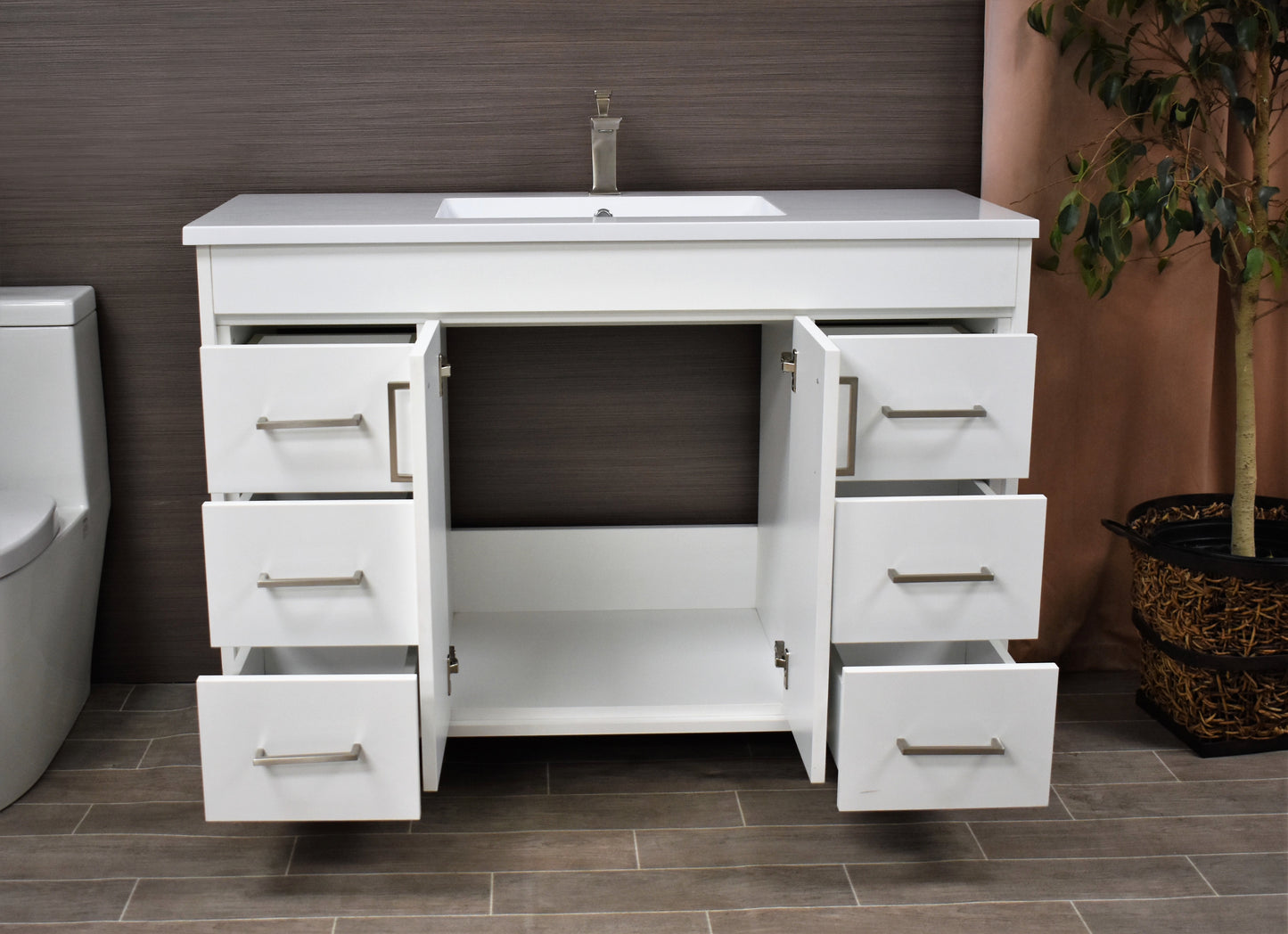 Volpa USA Rio 48" Modern Bathroom Vanity MTD-348-3