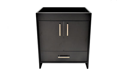 Capri 24" Cabinet only Black MTD-3524BK-0_White