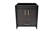 Load image into Gallery viewer, Capri 24&quot; Cabinet only Black MTD-3524BK-0_White