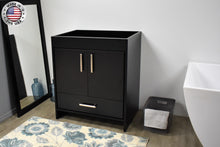 Load image into Gallery viewer, Volpa USA Capri 30&quot; Cabinet Only Black MTD-3530BK-0angle