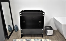 Load image into Gallery viewer, Volpa USA Capri 30&quot; Cabinet Only Black MTD-3530BK-0back1