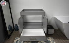 Load image into Gallery viewer, Volpa USA Capri 30&quot; Cabinet Only Grey MTD-3530G-0Frontopen