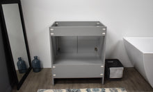 Load image into Gallery viewer, Volpa USA Capri 30&quot; Cabinet Only Grey MTD-3530G-0back1