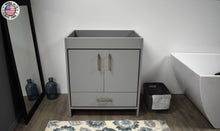 Load image into Gallery viewer, Volpa USA Capri 30&quot; Cabinet Only Grey MTD-3530G-0front