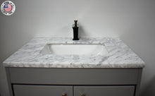 Load image into Gallery viewer, Volpa USA Capri 30&quot; Modern Bathroom Vanity Grey MTD-3530G-1C CMIU