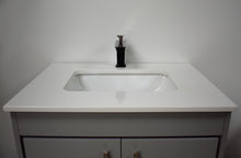 Load image into Gallery viewer, Volpa USA Capri 30&quot; Modern Bathroom Vanity Grey MTD-3530G-1W C