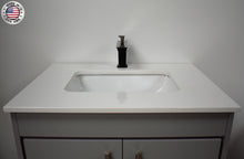 Load image into Gallery viewer, Volpa USA Capri 30&quot; Modern Bathroom Vanity Grey MTD-3530G-1W C1MIU