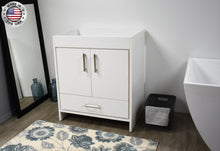 Load image into Gallery viewer, Volpa USA Capri 30&quot; Cabinet Only White MTD-3530W-0angle