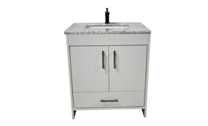 Volpa USA Capri 30" Modern Bathroom Vanity White MTD-3530W-1C