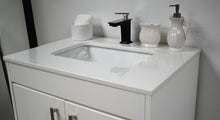 Load image into Gallery viewer, Volpa USA Capri 30&quot; Modern Bathroom Vanity White MTD-3530W-1W CF
