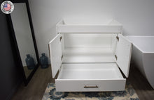 Load image into Gallery viewer, Capri 36&quot; Cabinet Only White MTD-3536W-0frontopen