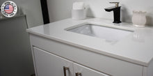 Load image into Gallery viewer, Volpa USA Capri 36&quot; Modern Bathroom Vanity White MTD-3536W-1W AFMIU