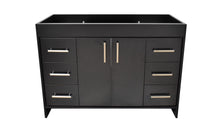 Load image into Gallery viewer, Capri 48&quot; Cabinet only Black MTD-3548BK-0_White